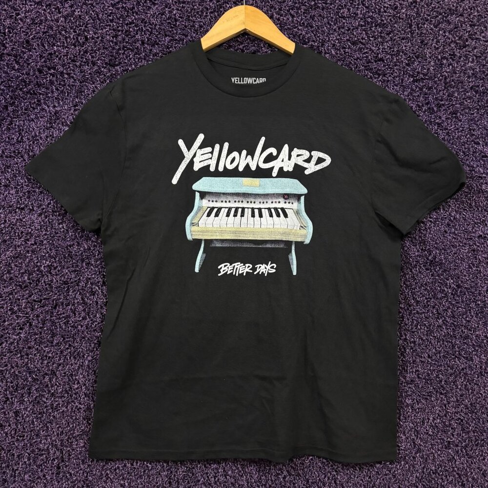 Yellowcard Better Days Album Keyboard Cover Art T-Shirt M